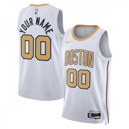 Dres Boston Celtics Prilagođeni Nike 2025-26 City Edition Bijela Swingman
